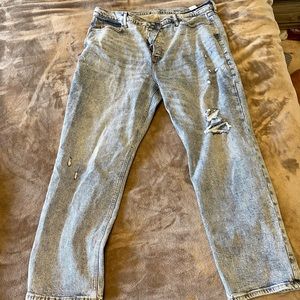 Old Navy High Rise Acid Wash Plus Jeans